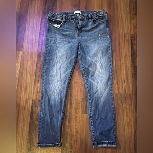 Studio Blue Denim Jeans Lightly Distressed